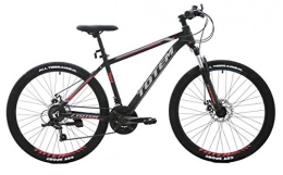 Crossfire UK Stock New Totem Mountain Bike/Bicycles Black 26'' wheel Lightweight Aluminium Frame 21 Speeds SHIMANO Disc Brake