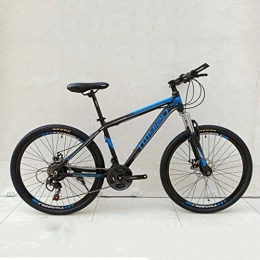 CSS Bike CSS Bicycle, Mountain Bike, Road Bicycle, Hard Tail Bike, 26 inch 21 Speed Bike, Aluminum Alloy Shock Absorption Bicycle 6-11, Black Blue