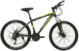 CSS Bike CSS Bicycle, Mountain Bike, Road Bicycle, Hard Tail Bike, 26 inch 21 Speed Bike, Aluminum Alloy Shock Absorption Bicycle 6-11, Black Green