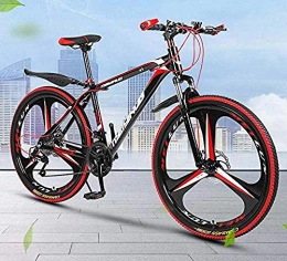 CXY-JOEL Bike CXY-JOEL 26 inch Mountain Bike Bicycle High Carbon Steel and Aluminum Alloy Frame Double Disc Brake PVC and All Aluminum Pedals-B_21 Speed, a