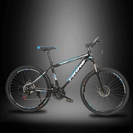 CXY-JOEL Bike CXY-JOEL Adult Variable Speed 26 inch Mountain Bike 21-24 - 27 Speeds Lightweight Aluminium Alloy Frame Bikes Shock Absorption Dual Disc Brake Bicycle-D_24Speed, D, 24Speed