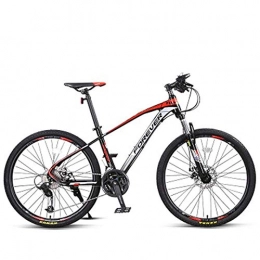 CXY-JOEL Mountain Bike 27/30 Speed Oil Disc Brakes Off-Road Bicycles Brake Mountain Bike Bicycle Bikes Bike Mountain Bike E Bike-Black Red Oil Disc Brake 30 Speed 27.5 inch,Black and Red Line Disc Br