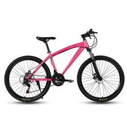 D&XQX 26Inch 30-Speed Mountain Bikes, Dual Disc Brake Hardtail Mountain Bike, Mens Women Adult All Terrain Mountain Bike, Adjustable Seat & Handlebar,27 speed