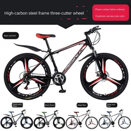 Dafang Mountain Bike Dafang Mountain bike shock absorber bicycle 26 inch disc brake 21 speed student car adult bicycle mountain bike-Carbon steel three_26 inch 21 speed