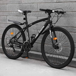 DGAGD Bike DGAGD 24 inch mountain bike bicycle adult one-wheel variable speed spoke wheel bicycle-black_24 speed