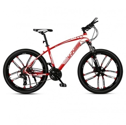 DGAGD Mountain Bike DGAGD 24-inch mountain bike male and female adult super light bicycle spoke ten cutter wheel-red_30 speed
