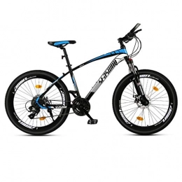 DGAGD Mountain Bike DGAGD 26 inch mountain bike male and female adult super light racing light bicycle spoke wheel-Black blue_21 speed