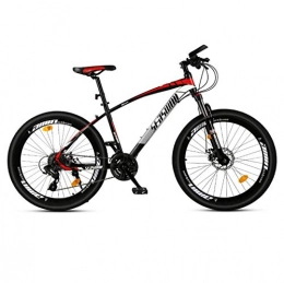 DGAGD Mountain Bike DGAGD 27.5 inch mountain bike male and female adult super light racing light bicycle spoke wheel-Black red_27 speed