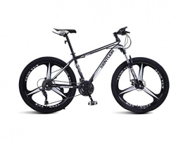 DGAGD Mountain Bike DGAGD 27.5 inch Mountain Bike Variable Speed ​​Light Bicycle Tri-cutter Wheel-Black and white_21 speed