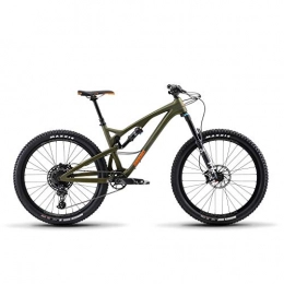 Diamondback Bike Diamondback Unisex's Release 4C Full Suspension Mountain Bike, Green, 15.5" / Small