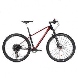 DRAKE18 Mountain Bike DRAKE18 Carbon fiber mountain bike, 29 inch 12-speed gear GX double disc brakes men's cross-country climbing adult ladies outdoor riding, A, 29in*19in