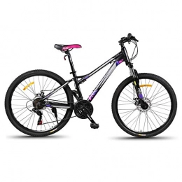 Dszgo Bike Dszgo Young Men And Women 26 Inch 21 Speed Adult Double Shock Absorber Mountain Bike The Front Car Can Be Locked Micro-rotation Transmission Double Disc Brake High Carbon Steel Frame