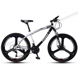 EAHKGmh Bike EAHKGmh Kids Bike 24 Inch Variable Speed Mountain Bikes with Shock Absorption High Carbon Steel Frame Off-Road Dual Disc Brakes Bicycle for Adult Teenage Student (Color : Black, Size : 24 speed)