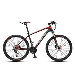 Edman Bicycles, carbon fiber mountain bikes, off-road variable speed bikes, lightweight double shock absorbers, suitable for adult men and women-27 speed A_27.5 inches