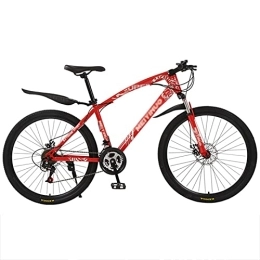 FAXIOAWA Bike FAXIOAWA Children's bicycle 26 Inch Mountain Bike MTB Bicycle, Full-Suspension Adjustable Seat 27 Speeds Drivetrain with Disc-Brake City Bicycle (Color : Style4, Size : 26inch27 speed)