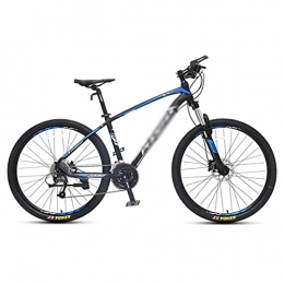 FBDGNG Bike FBDGNG 26 / 27.5" Wheel Mountain Bike 27 Speed Bicycle Adult Dual Disc Brakes Mountain Trail Bike With Lightweight Aluminum Alloy Frame(Size:27.5 in, Color:Blue)
