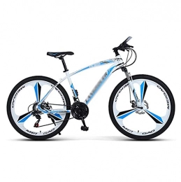 FBDGNG Bike FBDGNG 26 Inch Mountain Bike Urban Commuter City Bicycle 21 / 24 / 27-Speed MTB Bicycle With Suspension Fork And Dual-Disc Brake(Size:24 Speed, Color:Blue)
