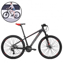 FDSAG Mountain Bike FDSAG Adult Mountain Bike 29 Inch Mountain Bicycle 27 Speed Gears Dual Disc Brakes Mountain Bicycle Adjustable Seats, Precise Shift for Racing Outdoor Cycling