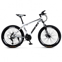 FLYFO Mountain Bike FLYFO Mountain Bike, 26-Inch Shock Absorber Variable Speed Student Bike for Men And Women, Carbon Steel Bikes, 21 / 24 / 27 / 30 Speed Mountain Bicycle, MTB, B, 21 speed