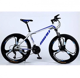 FZC-YM Bike FZC-YM 26'' mountain bike, MTB, High Carbon Steel Outroad Bicycles, 21 / 24 / 27 / 30 Speed Bicycle Full Suspension MTB Gears Dual Disc Brakes Mountain Bicycle Sport Cycling Road Bikes Exercise D 30 speed