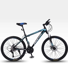G.Z Mountain Bike G.Z Adult Mountain Bike Aluminum Alloy Bicycle Variable Speed Bicycle 26 Inch High Carbon Steel Women Road Bike, black blue, 24 speed