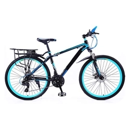 GAOTTINGSD Bike GAOTTINGSD Adult Mountain Bike Mountain Bike Adult Road Bicycle Men's MTB Bikes 24 Speed Wheels For Womens teens (Color : Blue, Size : 24in)