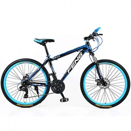 GAYBJ Mountain Bike GAYBJ Carbon Steel 24 Speed Mountain Bike for New Model Mtb Bicycle with Dual Disc Brake Aluminum Alloy Mountain Bike 24 / 26 Inch Men And Women Bicycle, B, 24 inch 24 speed