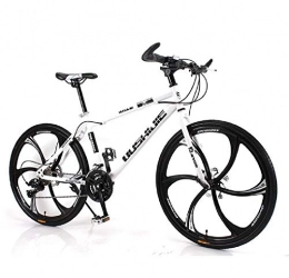 GDDYQ Bicycle, Lightweight 24-Speed Mountain Bike, Sturdy Alloy Frame Disc Brake 26 Inch for Men And Women Riding