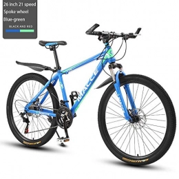 Generies Mountain Bike 26 Inch Men And Women Sports Mountain Bike 21/24/27 Variable Speed Off-Road Adult Mountain Men And Women Bicycle (Multiple Colors)