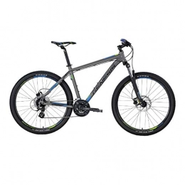 Genesis Bike Genesis Mountain Bike Hardtail Solution 2.9 Disc 27.5, Dark Grey Matte, 38