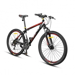 GEXIN Mountain Bike GEXIN 26 Inch Mountain Bike with Suspension Fork / Disc Brake, 24 Speeds Drivetrain, High Carbon Steel Frame