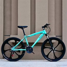 GMZTT Mountain Bike GMZTT Unisex Bicycle Mountain Bicycle, Teenage Student Road Bicycle, Double Disc Brake Beach Snow Bikes, Magnesium Alloy 26 Inch Wheels, Adult Men Women General Purpose (Color : C, Size : 21 speed)