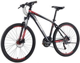 GQQ Bike GQQ Variable Speed Bicycle, 26 inch Mountain Bike, Adult 27Speed Manual Transmission Hardtail MTB, Aluminum Frame MTB Bike for Men Women, Fullsuspension Mountain Bike, M, M, Medium, Medium