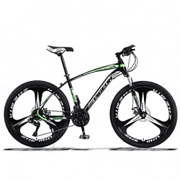 Great Bike GREAT 26 Inches Mountain Bikes, Man Woman Road Bike 21 Speed Bicycle Dual Disc Brake Bike Thick Anti-skid Wear-resistant Tires Commuter Bike(Color:B)