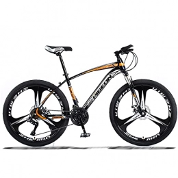 Great Mountain Bike GREAT 26 Inches Mountain Bikes, Man Woman Road Bike 21 Speed Bicycle Dual Disc Brake Bike Thick Anti-skid Wear-resistant Tires Commuter Bike(Color:D)