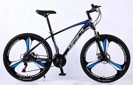 GUIO Mountain Bike GUIO C24 Inch aluminum alloy frame mountain bike Mechanical double, Blue Three Blade