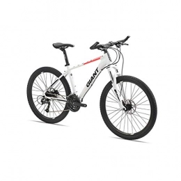 Guyuexuan New 27-speed Hydraulic Disc Brakes Speed Male Mountain Bike(Wheel Diameter: 26 Inches) The latest style, simple design (Color : White, Design : 27 speed)