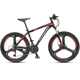 GXQZCL-1 Mountain Bike GXQZCL-1 Mountain Bike, Aluminium Alloy Frame Mountain Bicycles, Dual Disc Brake and Front Suspension, 26inch Wheel, 27 Speed MTB Bike (Color : E)