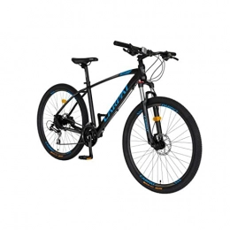 GYP Bike GYP Adult Mountain Bike 27.5" Wheels Men's / Women's 18" Aluminum Frame w / Spring Suspension w / Impact Protection Hydraulic Disc Brakes for Rough Terrain (Color : Blue)