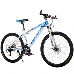 CLOUDH Bike Hardtail Mountain Bike for Men Women, Shimano 24 Speed High Carbon Steelbicycle, Front Suspension Fork And Disc Brake Adjustable Seat And Spoke Wheel