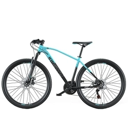 EUROBIKE Mountain Bike Hardtail Mountain Bike, SDX3 Adult Mountain Bike, 19 inch Frame Bicycle, 29 inch Wheels, MTB Bikes Men Bicycle 29er (Blue)