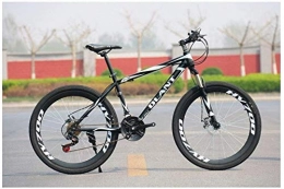 HCMNME Bike HCMNME durable bicycle, Outdoor sports 2130 Speeds Mountain Bike 26 Inches Spoke Wheel Fork Suspension Dual Disc Brake MTB Tire Bicycle Outdoor sports Mountain Bike Alloy frame with Disc Brakes