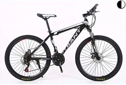HCMNME Bike HCMNME durable bicycle, Outdoor sports Unisex Mountain Bike, Front Suspension, 2130 Speeds, 26Inch Wheels, 17Inch HighCarbon Steel Frame with Dual Disc Brakes Outdoor sports Mountain Bike Alloy