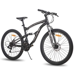 Hiland Bike Hiland 26 Inch Mountain Bike for Men 21-Speed MTB Bicycle 18 Inch Dual-Suspension Urban Commuter City Bicycle Black…