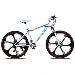 HJ Mountain Bike hj Urban Mountain Bike, 24 Inch Urban Sports Shock-Absorbing Student Bicycle (21 / 24 / 27 Speed) Men And Women Bicycles, A, 24inch21speed
