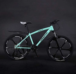 HongLianRiven Bike HongLianRiven BMX Mountain Bike, 26 Inch Mountain Bike Bicycle, Aluminum Alloy Frame, Double Disc Brake, PVC And All Aluminum Pedals, (21 / 24 / 27 / 30 Speed) 6-11 (Color : A, Size : 21)