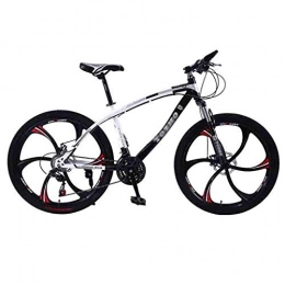 HUAQINEI Mountain Bike HUAQINEI Mountain Bike Folding Bike Road Bike Mountain Bike MTB Bicycle Adult Road Bicycles For Men And Women 24 / 26In Wheels Adjustable Speed Double Disc Brake Adult Mountain Bike