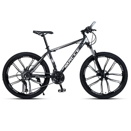 iuyomhes 26-inch Adult Mountain Bike Bicycles 21-27 Speed For Mens/womens High Carbon Steel Frame With Suspension Dual Disc Brake Mtb Bicycle
