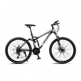 JAEJLQY Mountain Bike JAEJLQY Mountain bike 21 / 24 / 27 speeds Disc brakes Fat bike 26 inch 26x4.0 Fat Tire Snow Bicycle Oil spring fork, BlackA, 24