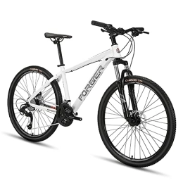 JAMCHE  JAMCHE 24 / 26-inch Mountain Bike, 27 Speed Mountain Bicycle With Lightweight Alloy Frame and Double Disc Brake, Front Suspension Shock-Absorbing Men and Women's Outdoor Cycling Road Bike